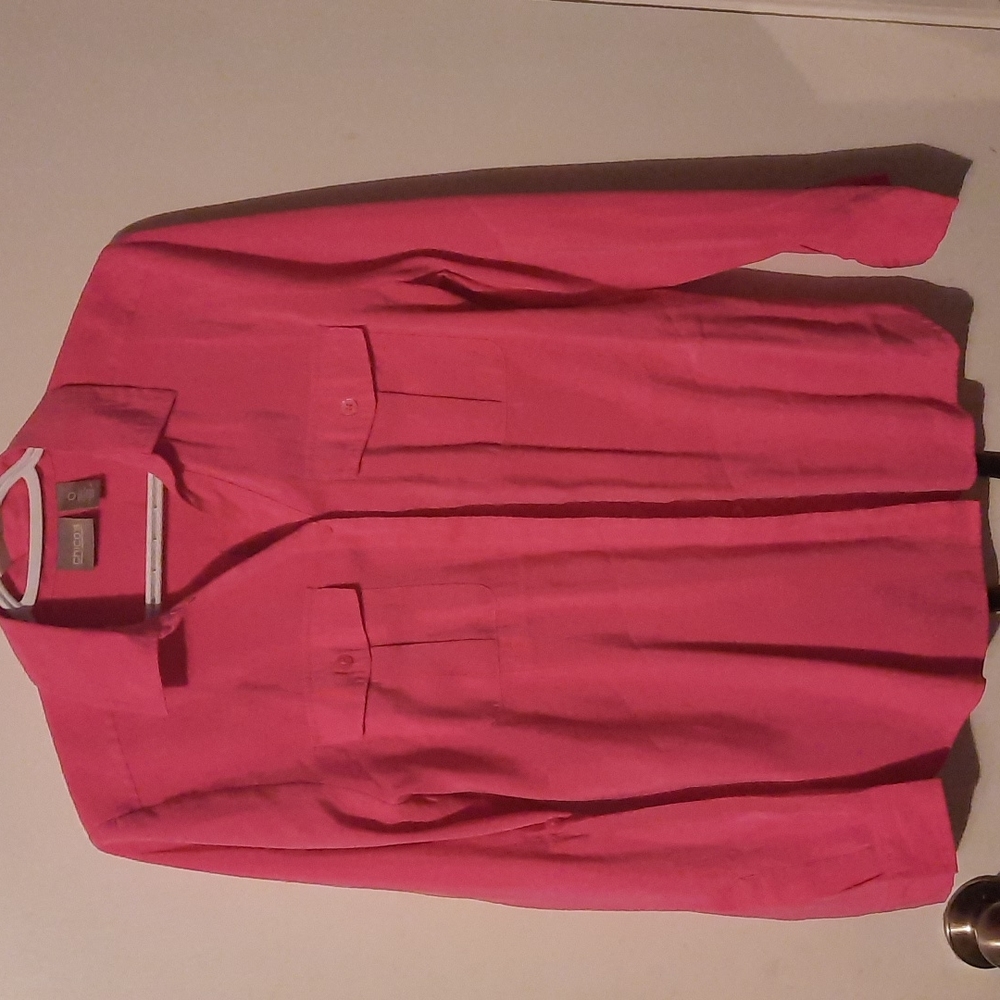 Pink blouse